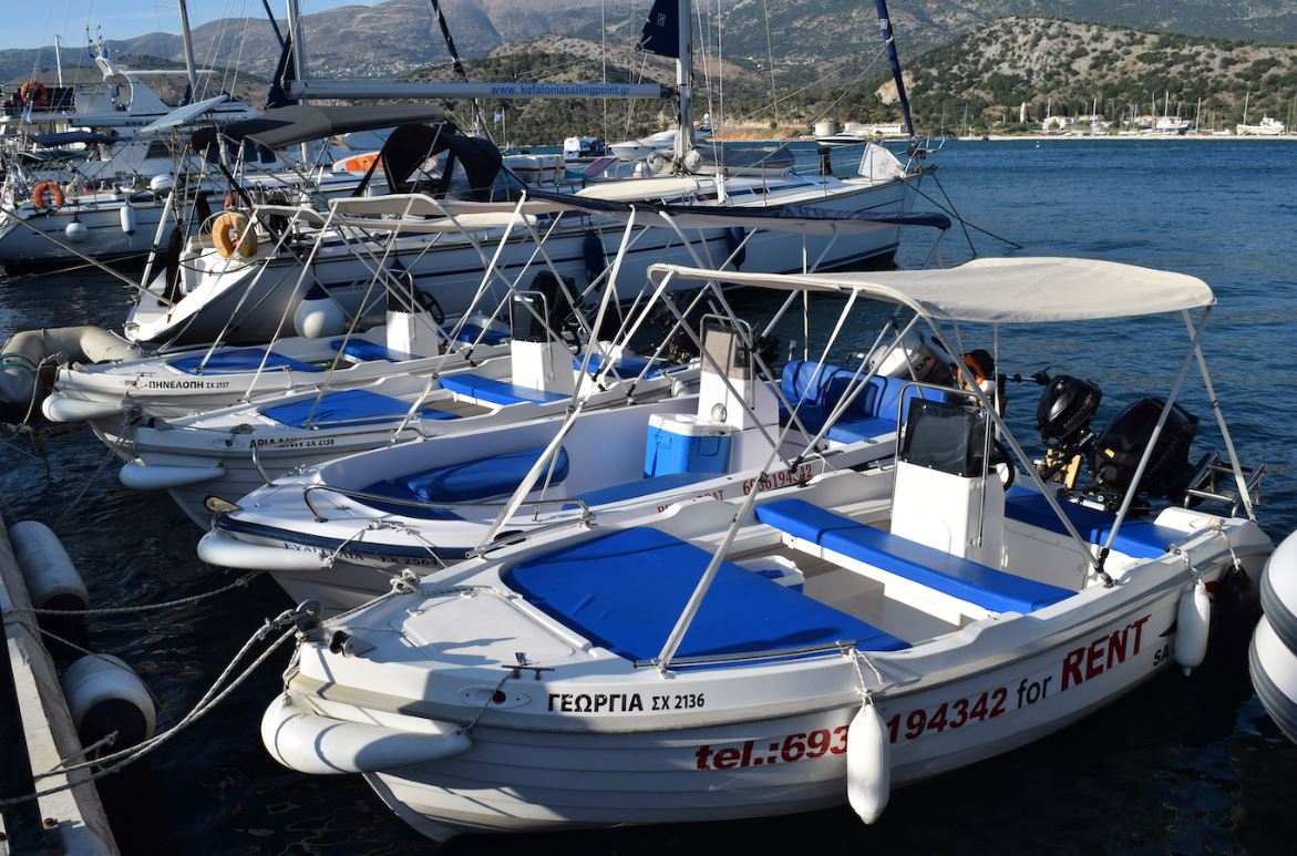 motorboat hire kefalonia